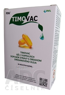 TIMOVAC Oreganový olej cps 1x30 ks