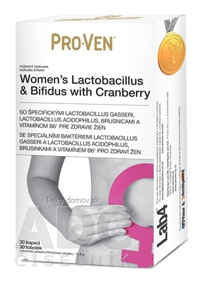 Pro-Ven Women’s Lactobacilus & Bifidus cps with Cranberry 1x30 ks