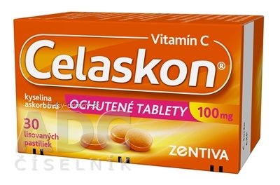 Celaskon 100 mg ochutené tablety pas ocp (liek.skl.hnedá) 1x30 ks