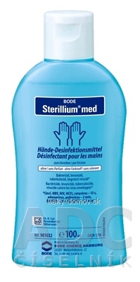 BODE Sterillium med dezinfekčný prípravok na ruky, 1x100 ml