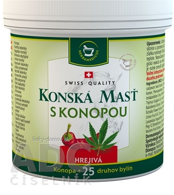 KONSKÁ MASŤ S KONOPOU HREJIVÁ 1x250 ml