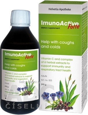 Helvetia Apotheke ImunoActive Forte tekutý, pre dospelých 1x250 ml