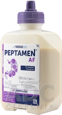 PEPTAMEN AF sol (enterálna výživa) 12x500 ml (6 l)