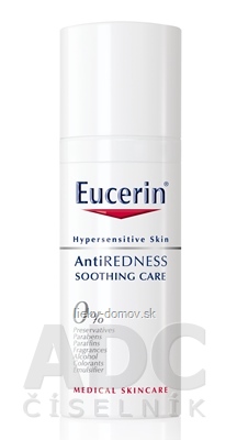 Eucerin ANTI-REDNESS upokojujúci krém pre citlivú pleť so sklonom k začervenaniu 1x50 ml