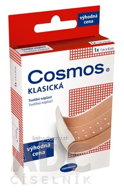 COSMOS KLASICKÁ Textilná náplasť 1m x 6cm, výhodná cena, 1x1 ks