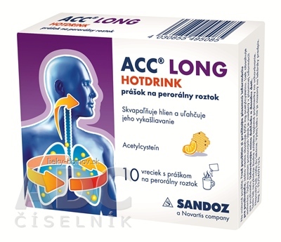 ACC LONG HOTDRINK plo por 600 mg 1x10 vrecúšok