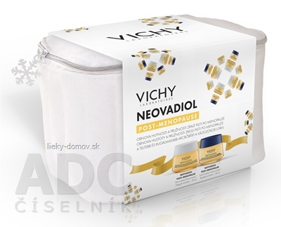 VICHY NEOVADIOL POST-MENOPAUSE XMAS 2023 denný krém 50 ml + nočný krém 50 ml, 1x1 set