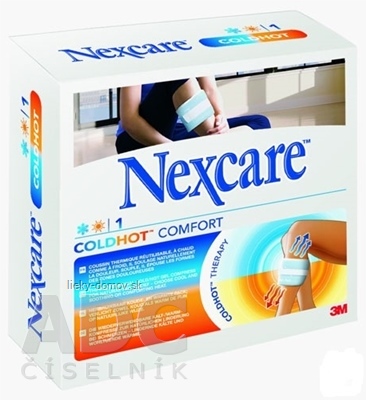 3M Nexcare ColdHot Comfort [SelP] gélový obklad, suchý zips, 26x11 cm, 1x1 ks