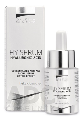 GALENIA HY SERUM HYALURONIC ACID koncentrované omladzujúce sérum s HA 1x30 ml