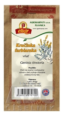 AGROKARPATY KRUCINKA FARBIARSKA bylinný čaj 1x30 g