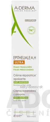 A-DERMA EPITHELIALE A.H ULTRA CREME ultra-obnovujúci krém, jazvy a strie 1x40 ml