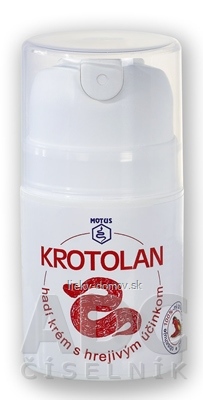 KROTOLAN hadí krém s hrejivým účinkom 1x50 ml