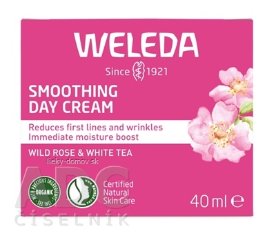 WELEDA Rozjasňujúci Denný krém divoká ruža a biely čaj 1x40 ml