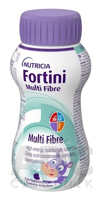 Fortini Multi Fibre s neutrálnou príchuťou tekutá výživa pre deti 1x200 ml