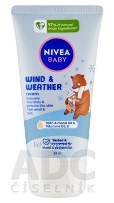 NIVEA BABY Krém proti chladu a vetru (inov.2024) 1x50 ml