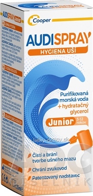 AUDISPRAY HYGIENA UŠÍ JUNIOR - Cooper ušný sprej 1x25 ml