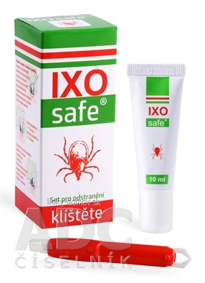 IXOsafe set pre bezpečné odstránenie kliešťov 1x10 ml