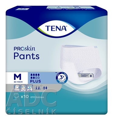 TENA Pants Plus M naťahovacie inkontinenčné nohavičky 1x10 ks