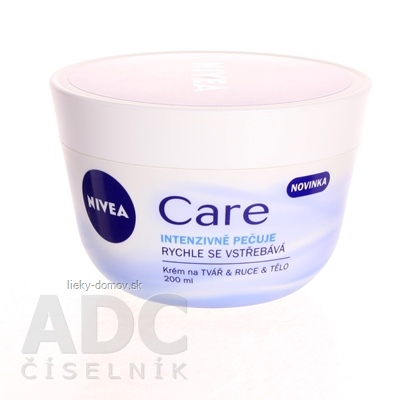 NIVEA Care výživný krém 1x200 ml