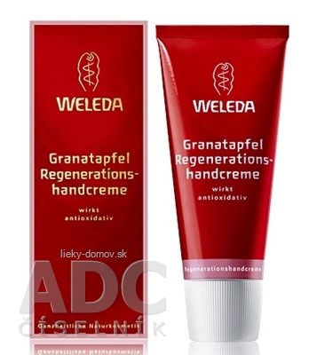 WELEDA Krém na ruky Granátové jablko regeneračný 1x50 ml