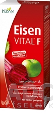 Eisen VITAL F ovocný a bylinný extrakt 1x500 ml