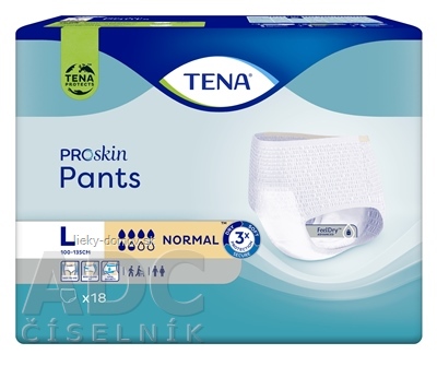 TENA Pants Normal L naťahovacie inkontinenčné nohavičky 1x18 ks
