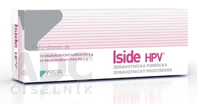 Iside HPV vaginálne čapíky 14x2 g