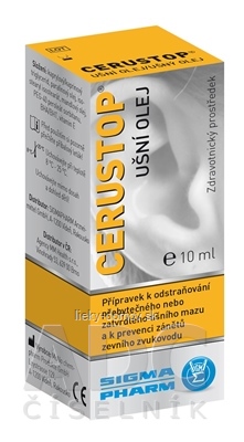 Cerustop ušný olej 1x10 ml