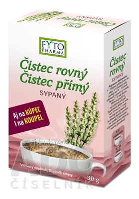 FYTO Čistec rovný, sypaný 1x30 g