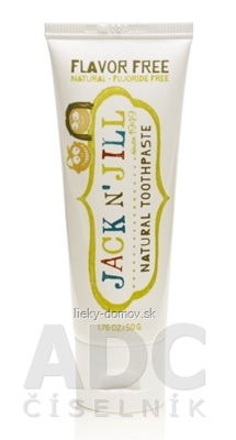 JACK N´JILL Prírodná zubná pasta pre deti bez príchute 1x50 g