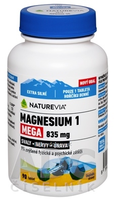 NATUREVIA MAGNESIUM 1 MEGA 835 mg tbl 1x90 ks