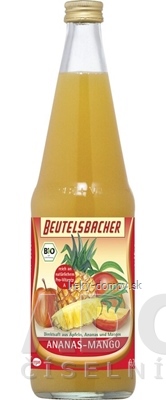 BEUTELSBACHER BIO Ananás-mango šťava 1x0,7 l