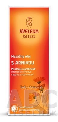 WELEDA Masážny olej s arnikou (Arnika-Massageöl) 1x100 ml