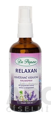 Dr. Popov RELAXAN osviežovač vzduchu (stres a únava), rozprašovač 1x100 ml