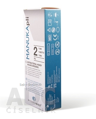MANUKApli antibakteriálny medový gél na rany 2x15 g (30g)