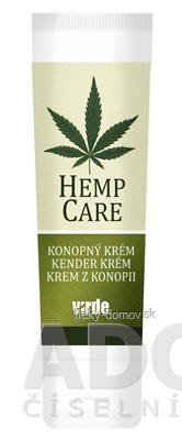VIRDE HEMP CARE konopný krém 1x200 ml