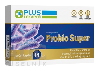 PLUS LEKÁREŇ Probio Super cps 1x14 ks