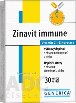 GENERICA Zinavit immune cps 1x30 ks