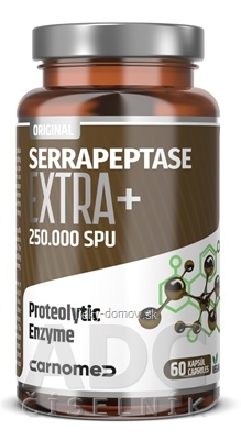 CarnoMed SERRAPEPTASE EXTRA+ 250.000 SPU cps (pre zvieratá) 1x60 ks