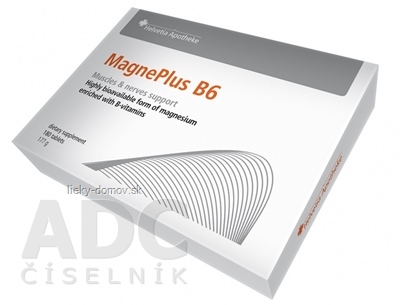 Helvetia Apotheke MagnePlus B6 tbl 1x180 ks