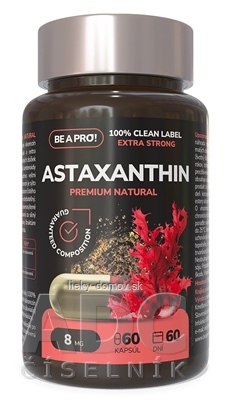 BE A PRO! ASTAXANTHIN PREMIUM NATURAL cps 1x60 ks