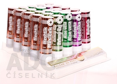 Bylinný panthenol UV Lip Stick PACK balzam na pery 1x25 ks