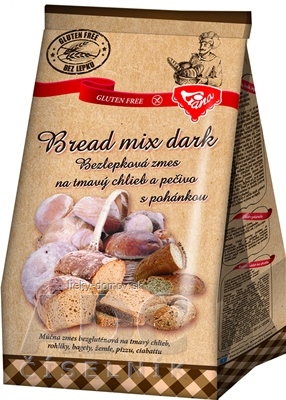 Liana Bread mix dark plv (bezlepková zmes na tmavý chlieb a pečivo s pohánkou) 1x1000 g