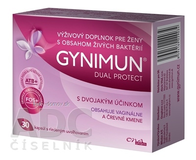 GYNIMUN DUAL PROTECT cps s riadeným uvoľňovaním 1x30 ks