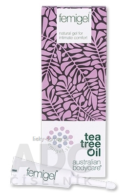 ABC tea tree oil FEMIGEL - Prírodný intímny gél 5x7 ml