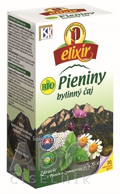AGROKARPATY BIO Pieniny bylinný čaj, čistý prírodný produkt 20x1,5 g (30 g)