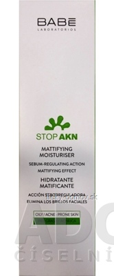 BABÉ AKNÉ Hydratačný krém zmatňujúci (Mattifying Moisturiser) 1x50 ml