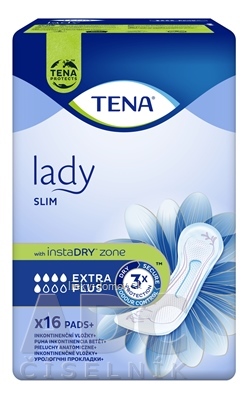 TENA Lady Slim Extra Plus inkontinenčné vložky 1x16 ks
