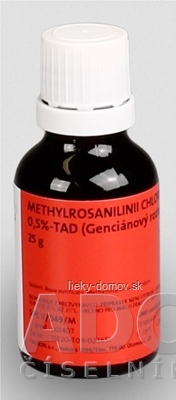 Methylrosanilinii chloridi solutio 0,5% - FAGRON 1x25 g