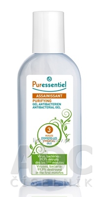 PURESSENTIEL Antibakteriálny gél na ruky 3 esenciálne oleje 1x80 ml